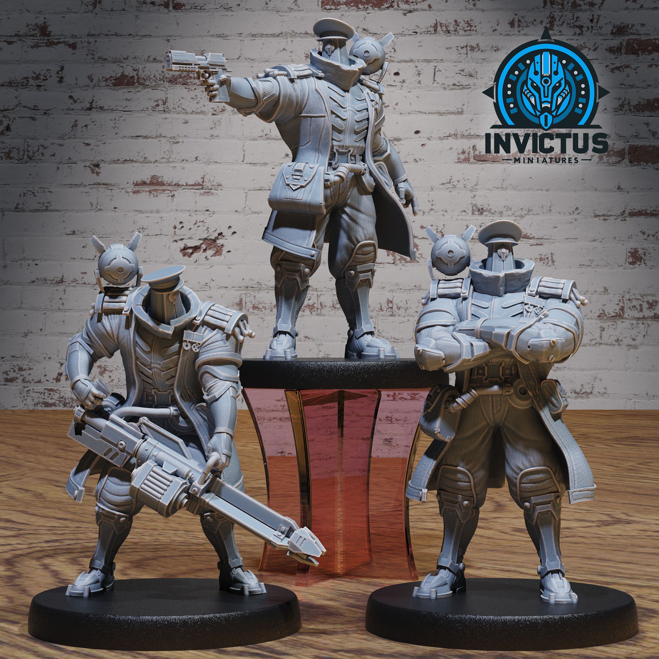 Foreign Robot Hunter Set / Steam Servant / Warrior Control Mechanism / Infantry Human Machine / Steampunk Battle Construct / Humanoid Steel Fighter / Automaton Fighter / War Robot / Society Technology Encounter